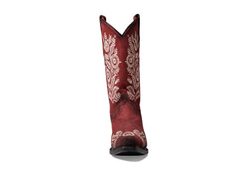Corral Boots J8008 (Little Kid/Big Kid) Red 3 Little Kid M