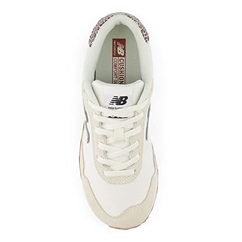 New Balance Women's 515 V3 Sneaker, Sea Salt/Mahogany, 6.5