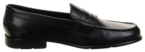 Rockport Men's Classic Loafer Penny, Black II, 9.5 Medium
