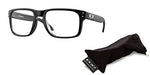 Oakley Holbrook Eyeglasses OX8156 815610 56MM Satin Black Square Eyeglasses for Men + BUNDLE With Designer iWear Eyewear Kit