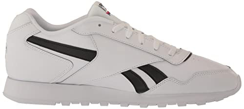 Reebok Unisex Glide Sneaker, White/Black, 3.5 US Men