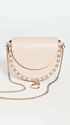 See by Chloe Women's Mara Evening Bag, Cement Beige, Off White, One Size