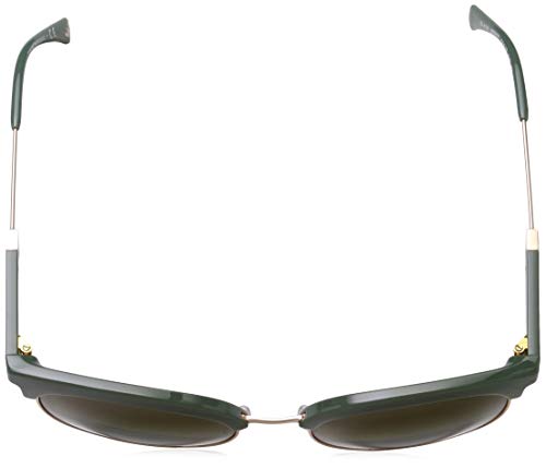 GIORGIO ARMANI AR8007-559431 Sunglasses Striped Brown w/Green Lens 46mm