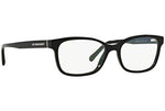 Burberry BE2201 - 3001 Eyeglasses BLACK W/ DEMO LENS 52mm