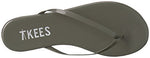 TKEES Women's Glosses Flip Flop, Sweet Smoke, 9 B US