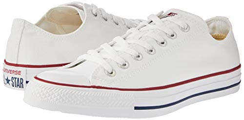 Converse Unisex Chuck Taylor All Star Low Top Shoe (6.5 M US Women / 4.5 M US Men, Optical White)