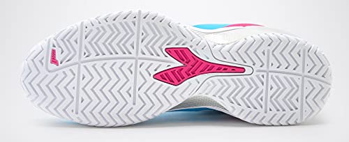 Diadora Women's Blushield Torneo All Ground Tennis Shoe (Sky Blue/White, 10)