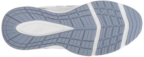 New Balance Women's 608 V5 Casual Comfort Cross Trainer, White/Light Blue, 12