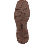 Durango Rebel Burnished Pecan Fire Brick Western Boot, Burnished Pecan And Fire Brick, Size 12(W)