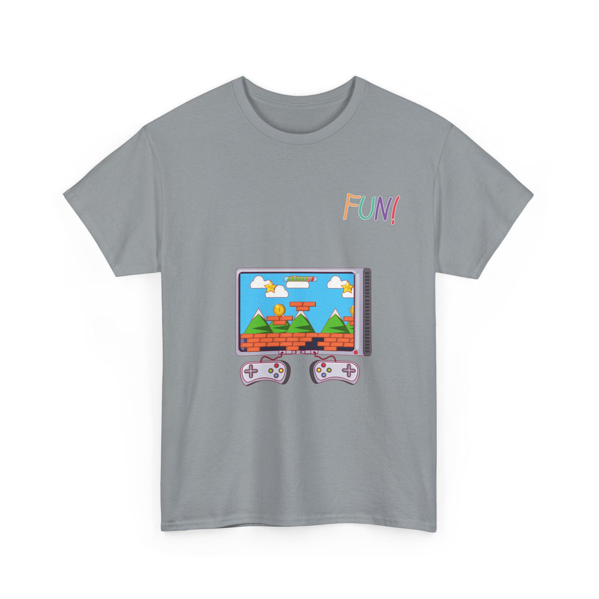 "FUN!!" Retro Gaming T-Shirt