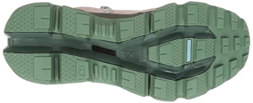 On Women's Cloudwander Waterproof Sneakers, Doe | Ivy, Pink, Green, 10 Medium US