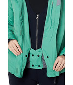 Obermeyer Tuscany II Jacket for Women - Front Zip Closure, Long Sleeves and Internal Cuffs, and Gorgeous Snow Jacket Eucalyptus 10 One Size