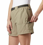 Columbia Women's Plus-Size Sandy River Plus Size Cargo Short Shorts, tusk, 1Xx6