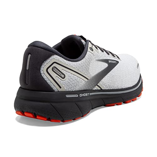 Brooks Men's Ghost 14 Neutral Running Shoe - Oyster/Cherry/Ebony - 14 Medium
