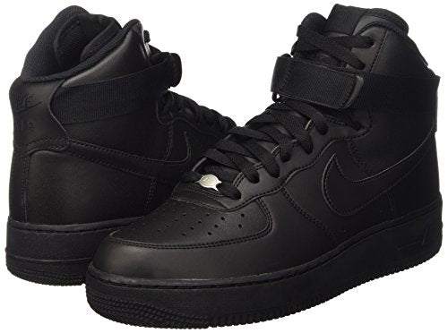 Nike Men's Air Force 1 High '07 Basketball Shoe Black/Black/Black
