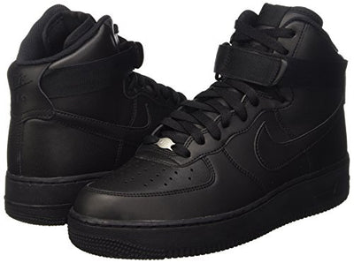 Nike Men's Air Force 1 High '07 Basketball Shoe Black/Black/Black