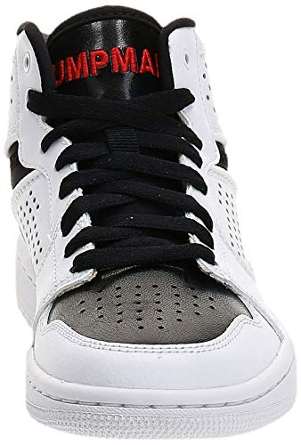 Big Kid's Jordan Access White/Gym Red-Black (AV7941 101) - 3.5