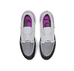 Nike Women's Odyssey React 2 Flyknit Running Shoes (Pure Platinum/Black-White, 11.5)