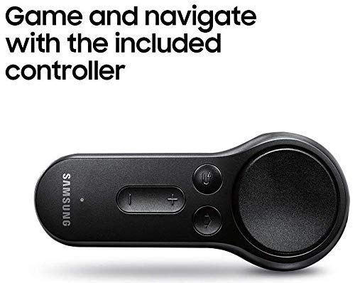 Samsung Gear VR w/Controller 2017/2018 SM-R325 Note9 Ready, for Galaxy Note8, Note5, S9, S8, S7, S6 (International Version) (Renewed)