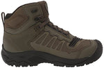 KEEN Utility Men's Reno Mid Height Soft Toe Flexible Waterproof Athletic Work Boots, Dark Olive/Black, 10.5