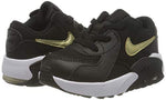 Nike Air Max Excee (Big Kid) Black/Metallic Gold Star/White 5.5 Big Kid M
