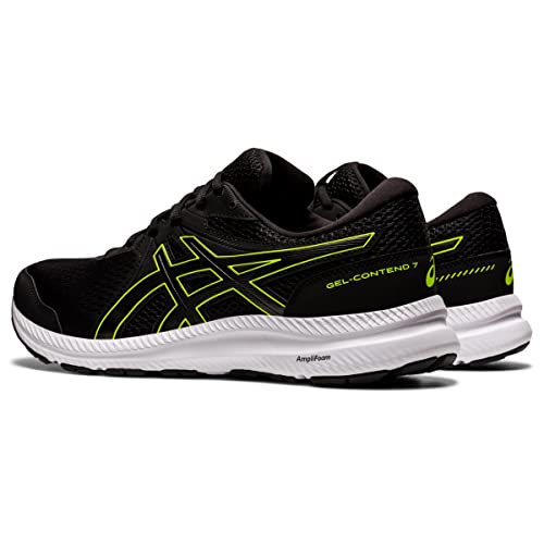ASICS Gel-Contend® 7 Black/Hazard Green 11.5 D (M)