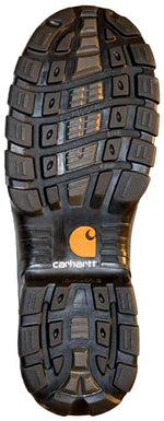 Carhartt Men's Rugged Flex 10" Mud Wellington Composite Toe, Brown/Black -12