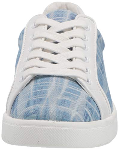 Circus NY by Sam Edelman Womens Devin Denim Acid Plaid Oxfords 9 M