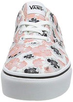 Vans Women's Doheny Trainers Platform Sneaker, Multicolour California Poppy Multi White Xx3, 7