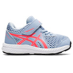 ASICS Girl's Contend 7 PS (Toddler/Little Kid) Mist/Blazing Coral 11 Little Kid M
