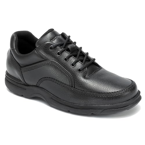 Rockport Men's Eureka Walking Shoe, Black, 9 Wide