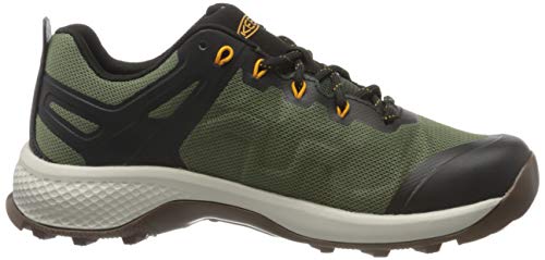KEEN Men's Walking Hiking Shoe, Climbing Ivy Oliveine, 10.5