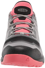 KEEN Women’s Tempo Flex Low Height Lightweight Waterproof Hiking Shoe, Dubarry/Black, 7 M (Medium) US