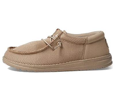 Hey Dude Boy's Wally Funk Mono Slip-On Casual Shoes (Little Kid/Big Kid) Caramel 4 Big Kid M