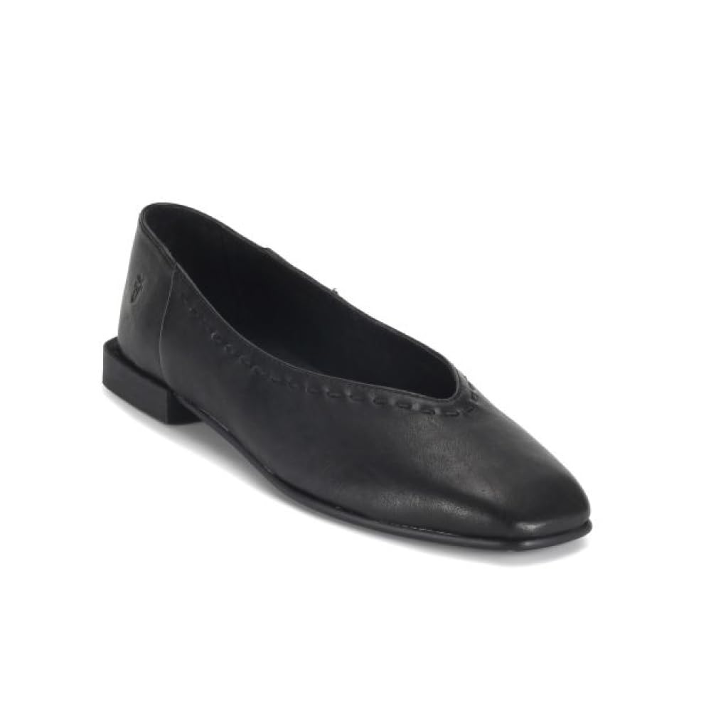 Frye Women's Claire Flat, Black - 7.5M