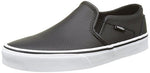 Vans Women's Low-Top Sneakers, Black(Black(perf Leather), 5