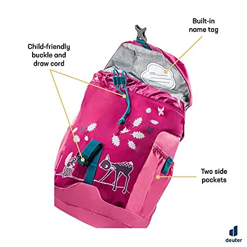 Deuter Schmusebar Kid's Backpack for School and Hiking-Magenta Hot Pink
