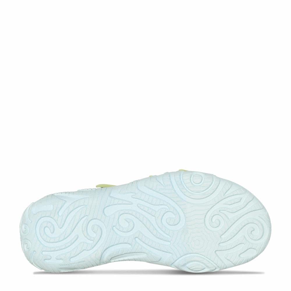 Teva Girls Tirra Sandal, Falls Algiers Blue, 6 Big Kid