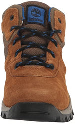 Timberland Youth Mt. Maddsen TimberDry Waterproof Hiking Boot, Medium Brown Suede, 2 US Unisex Little Kid