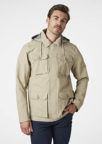 Helly-Hansen Mens Kobe Field Jacket, 707 Aluminum, Medium