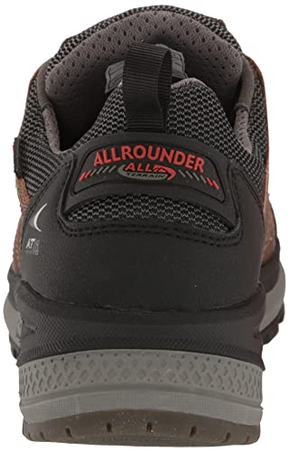 Allrounder by Mephisto Men's Rake Off-Tex Sneaker, Praline, 10