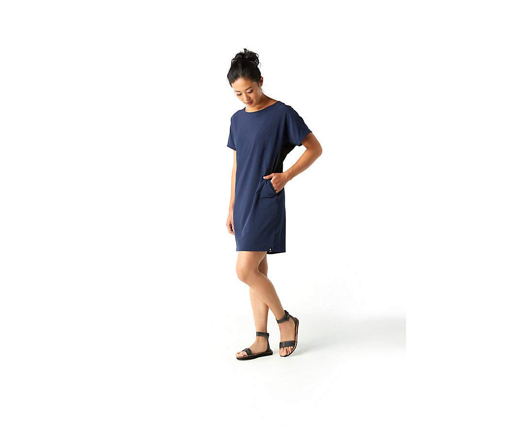 Smartwool Merino Sport Short-Sleeve Dress - Women's X-Large Deep Navy