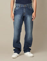 ARIAT mens M3 Loose Fit Straight Leg Jean, Blue Haze, 31W x 34L US