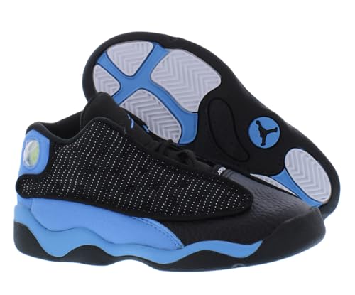 Jordan 13 Retro (Little Kid) Black/University Blue/White 1 Little Kid M