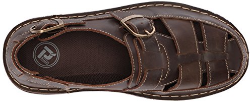 Propet Men's Villager Sandal, Brown, 11.5 3E US