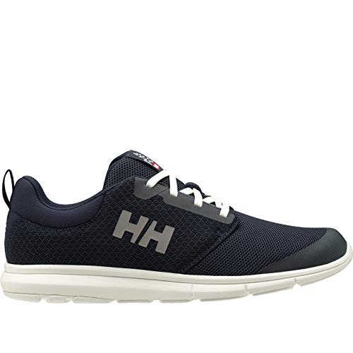 Helly-Hansen Mens Feathering Sailing Shoe, 597 Navy/Off White, 11