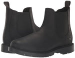 Timberland Women's Linden Woods Chelsea Boot, Black Full-Grain, 5.5