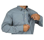 Simms Men's Albie Long Sleeve Shirt, 50 UPF+, Bahamas, Medium
