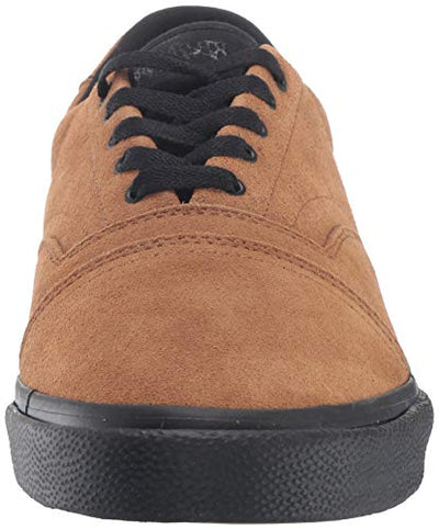 Emerica Men's Provider Skate Shoe, Tan/Black, 9.5 Medium US