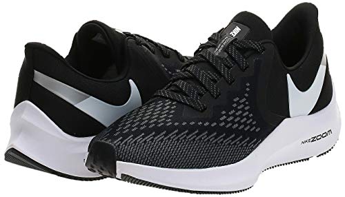 Nike Women's Track & Field Shoes, Multicolour Black White Dark Grey MTLC Platinum 3, US-0 / Asia Size s